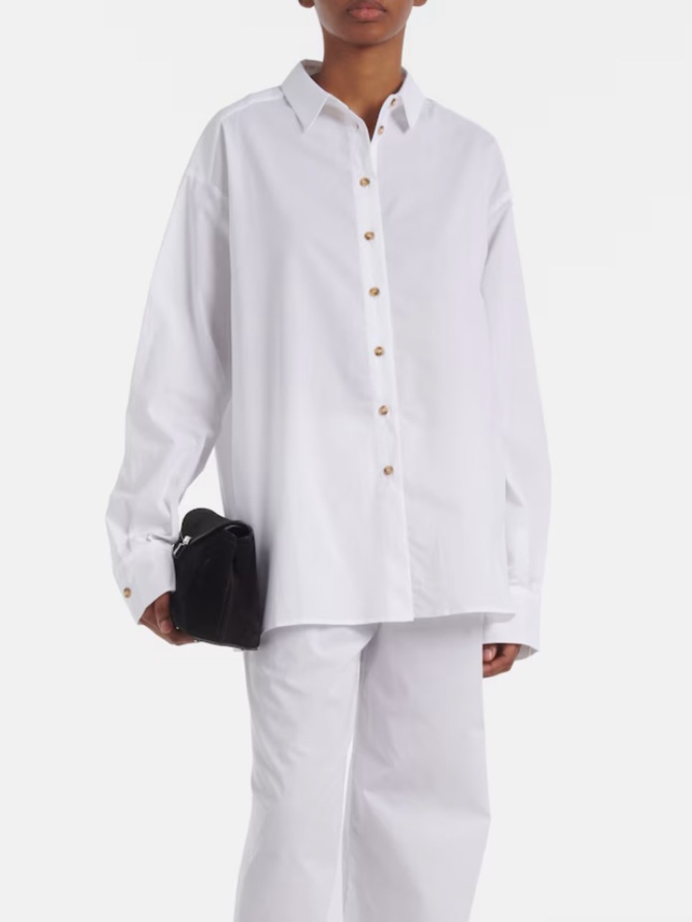 Asceno Maya Cotton Button Down Size S